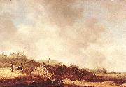 GOYEN, Jan van Landscape with Dunes dxg painting